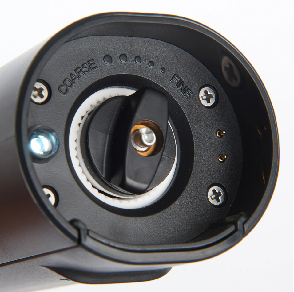 Rechargeable Salt and Pepper Mill Set by Sharper Image
